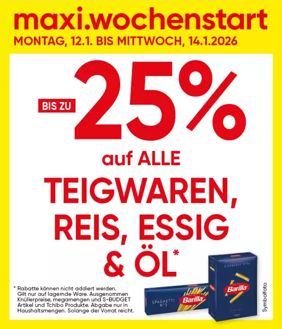Maximarkt Katalog in Kaltenleutgeben | Maximarkt flugblatt | 2026-01-12T00:00:00.000Z - 2026-01-14T00:00:00.000Z
