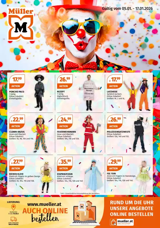 Müller Katalog in St. Roman | Jetzt sparen mit unseren Deals | 2026-01-05T00:00:00.000Z - 2026-01-17T00:00:00.000Z