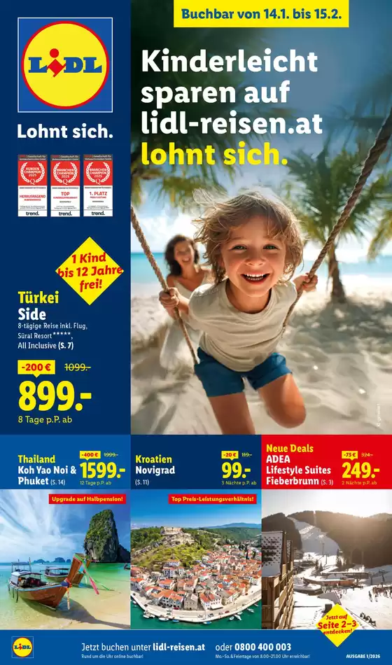 Lidl Katalog in Proleb | Buchbar ab 14.1. | 2026-01-14T00:00:00.000Z - 2026-02-15T00:00:00.000Z