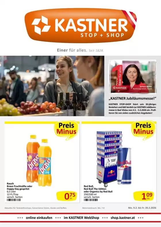 Kastner Katalog in Saxen | Tolles Angebot für Schnäppchenjäger | 2026-02-09T00:00:00.000Z - 2026-02-20T00:00:00.000Z