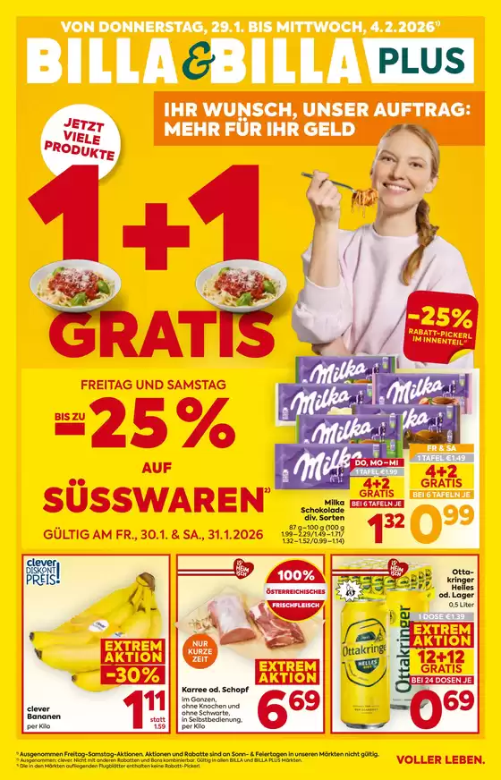 BILLA PLUS Katalog in Bachmanning | BILLA FB KW05 2026 Wien | 2026-01-29T00:00:00.000Z - 2026-02-04T00:00:00.000Z