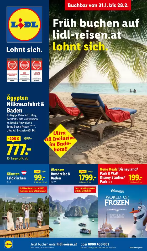 Lidl Katalog in Schruns | Buchbar ab 31.1. | 2026-01-30T00:00:00.000Z - 2026-02-28T00:00:00.000Z