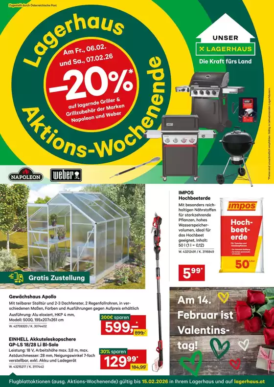 Lagerhaus Katalog | Lagerhaus flugblatt feb anf 2026 | 2026-02-06T00:00:00.000Z - 2026-02-15T00:00:00.000Z