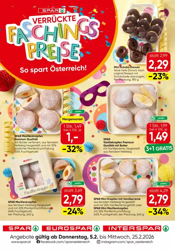Eurospar Katalog in Gänserndorf | Sonderangebote für Sie | 2026-02-05T00:00:00.000Z - 2026-02-25T00:00:00.000Z