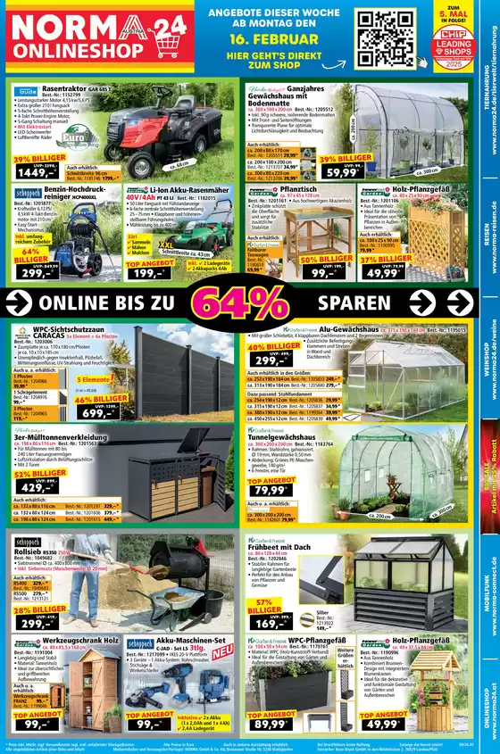 Norma Katalog in Gänserndorf | Aktuelle Schnäppchen und Angebote | 2026-02-16T00:00:00.000Z - 2026-02-20T00:00:00.000Z