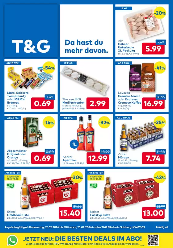 T&G Katalog in Gänserndorf | TG flugblatt Osttirol. | 2026-02-12T00:00:00.000Z - 2026-02-25T00:00:00.000Z