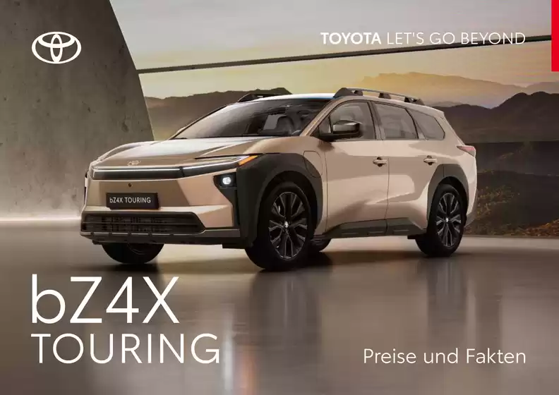 Toyota Katalog | Toyota bZ4X Touring  | 2026-02-11T00:00:00.000Z - 2026-02-25T00:00:00.000Z