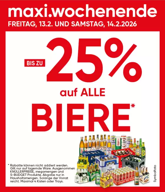 Maximarkt Katalog in Dornbirn | Maximarkt flugblatt | 2026-02-13T00:00:00.000Z - 2026-02-14T00:00:00.000Z