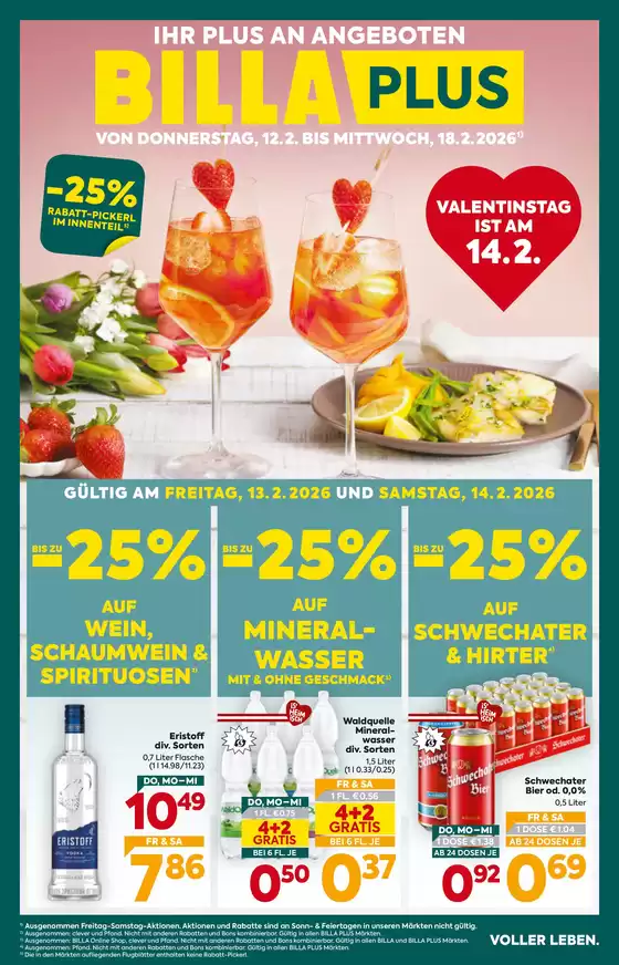 BILLA PLUS Katalog in St. Kanzian am Klopeiner See | BILLA PLUS FB KW07 2026 Wien | 2026-02-12T00:00:00.000Z - 2026-02-18T00:00:00.000Z