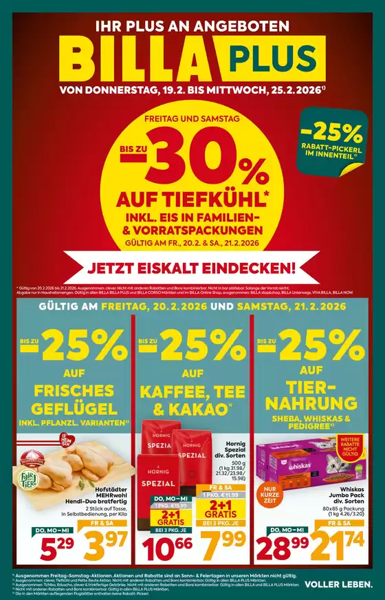 BILLA PLUS Katalog in Oberwart | BILLA PLUS FB KW08 2026 Wien | 2026-02-19T00:00:00.000Z - 2026-02-25T00:00:00.000Z