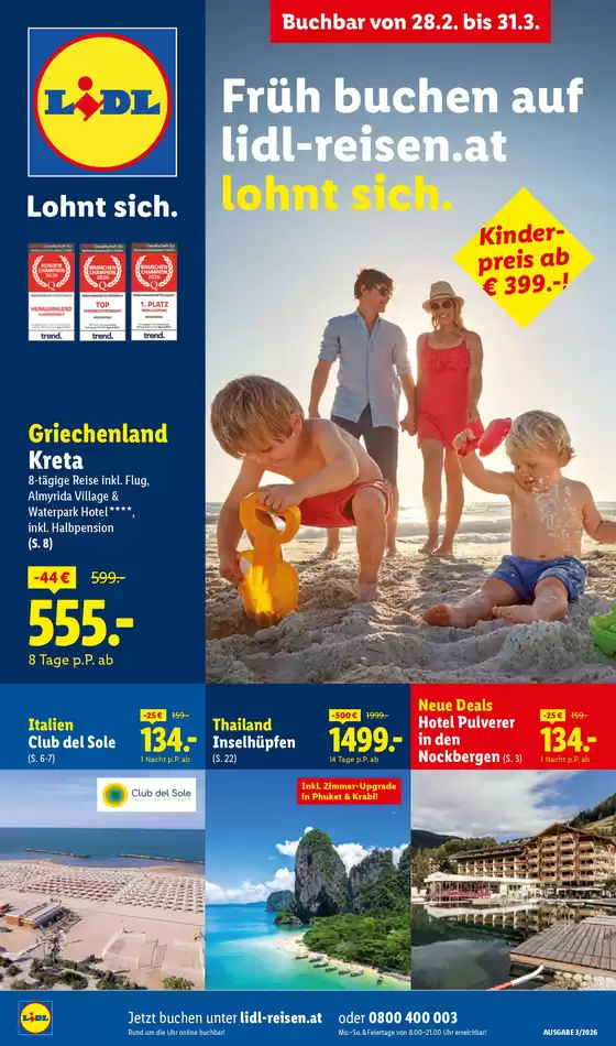 Lidl Katalog in Schwaz | Buchbar ab 28.02. | 2026-02-27T00:00:00.000Z - 2026-03-31T00:00:00.000Z