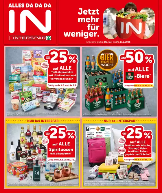 Interspar Katalog | Exklusive Schnäppchen | 2026-03-05T00:00:00.000Z - 2026-03-11T00:00:00.000Z