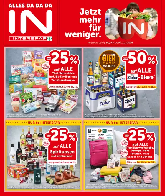 Interspar Katalog | Sonderangebote für Sie | 2026-03-05T00:00:00.000Z - 2026-03-11T00:00:00.000Z