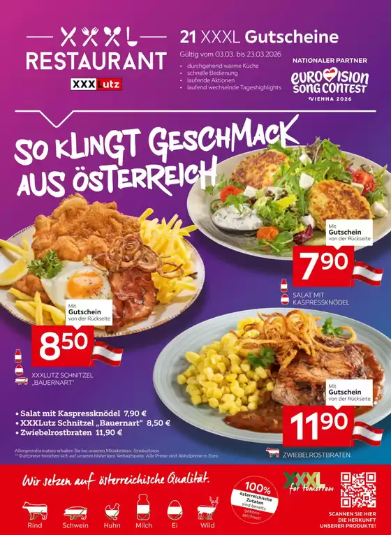 XXXLutz Katalog | Top-Angebote für Sparfüchse | 2026-03-03T00:00:00.000Z - 2026-03-10T00:00:00.000Z