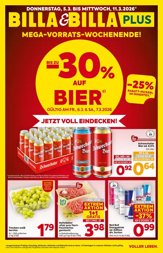 BILLA PLUS Katalog in Linz | BILLA FB KW10 2026 Wien | 2026-03-05T00:00:00.000Z - 2026-03-11T00:00:00.000Z