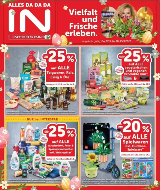 Interspar Katalog in Klagenfurt am Wörthersee | Exklusive Deals und Schnäppchen | 2026-03-12T00:00:00.000Z - 2026-03-25T00:00:00.000Z