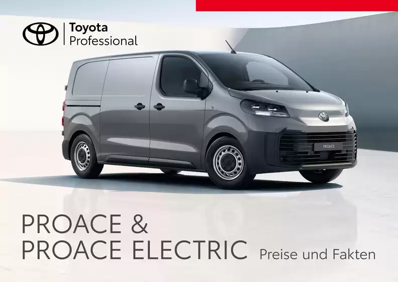 Toyota Katalog in Klagenfurt am Wörthersee | Proace | 2026-03-12T00:00:00.000Z - 2026-03-26T00:00:00.000Z