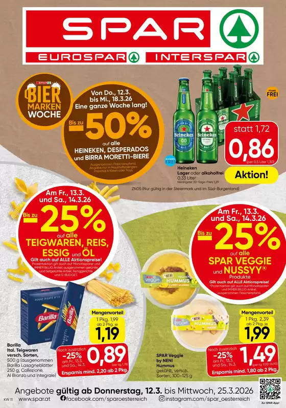 Eurospar Katalog in Klagenfurt am Wörthersee | Aktuelle Sonderaktionen | 2026-03-12T00:00:00.000Z - 2026-03-25T00:00:00.000Z