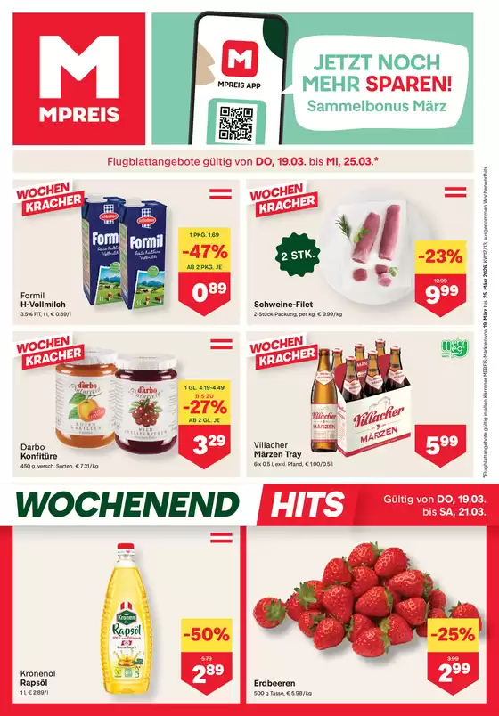 MPreis Katalog in St. Johann in Tirol | FB KW12 2026 k rnten | 2026-03-19T00:00:00.000Z - 2026-03-25T00:00:00.000Z
