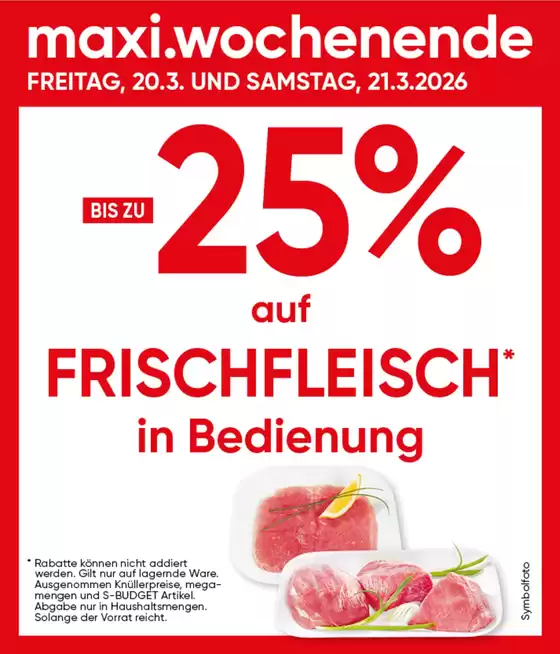 Maximarkt Katalog in Gaißau | Maximarkt flugblatt | 2026-03-20T00:00:00.000Z - 2026-03-21T00:00:00.000Z