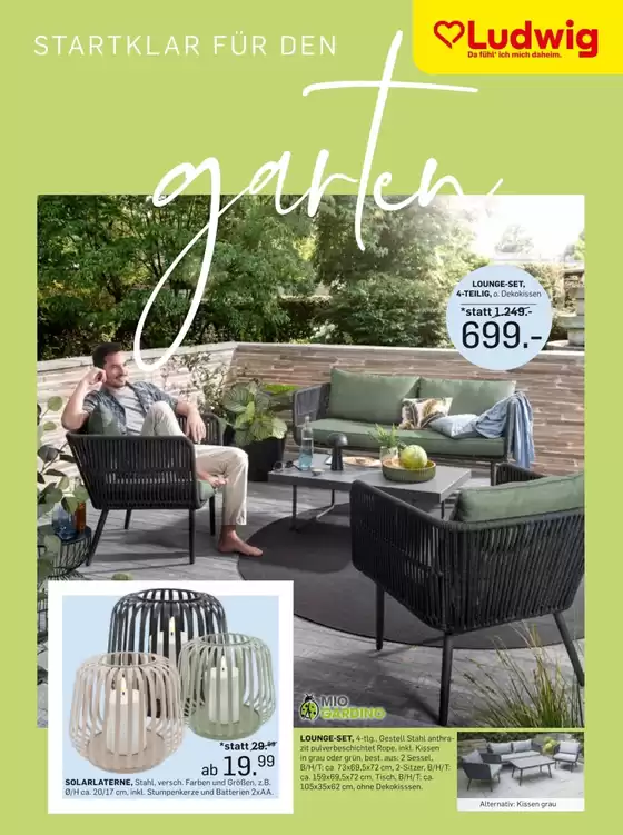 Möbel Ludwig Katalog in Imst | Möbel Ludwig flugblatt | 2026-03-23T00:00:00.000Z - 2026-04-06T00:00:00.000Z