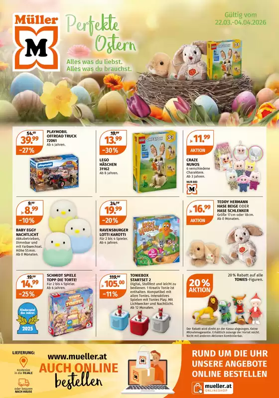 Müller Katalog in Graz | Aktuelle Sonderaktionen | 2026-03-22T00:00:00.000Z - 2026-04-04T00:00:00.000Z