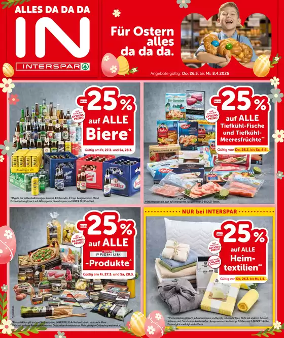 Interspar Katalog in Wien | Aktuelle Sonderaktionen | 2026-03-26T00:00:00.000Z - 2026-04-08T00:00:00.000Z