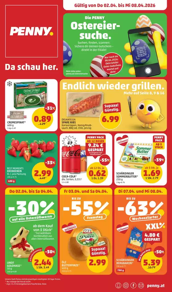 Penny Katalog in Feldkirch | Exklusive Deals für unsere Kunden | 2026-04-02T00:00:00.000Z - 2026-04-08T00:00:00.000Z