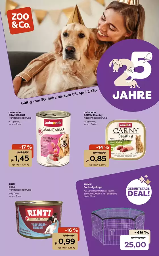 ZOO & Co Katalog in Rankweil | ZOO Co flugblatt | 2026-03-30T00:00:00.000Z - 2026-04-05T00:00:00.000Z