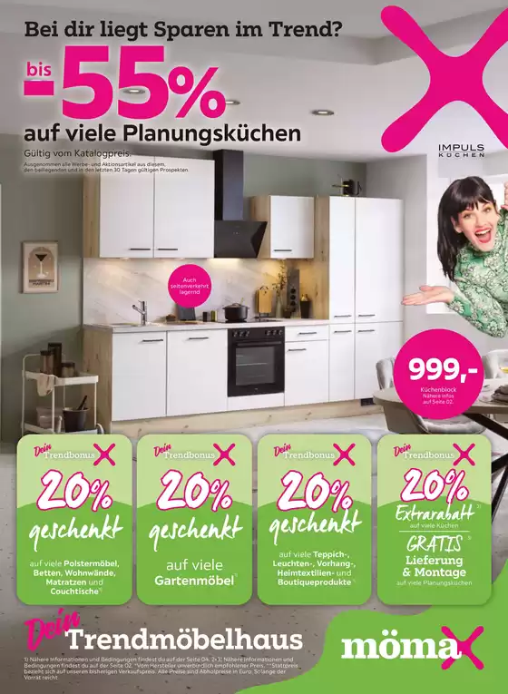 Mömax Katalog in Gralla | bis -55 auf viele Planungsküchen | 2026-03-31T00:00:00.000Z - 2026-04-06T00:00:00.000Z