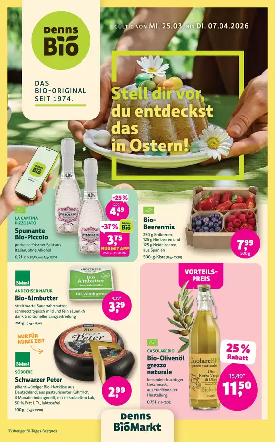 Denn's Biomarkt Katalog in Villach | Top-Deals für alle Kunden | 2026-03-25T00:00:00.000Z - 2026-04-07T00:00:00.000Z