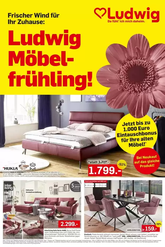 Möbel Ludwig Katalog in Lingenau | Neue Angebote zum Entdecken | 2026-04-06T00:00:00.000Z - 2026-04-20T00:00:00.000Z