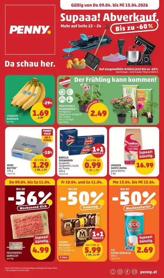 Penny Katalog in Salzburg | Aktuelle Deals und Angebote | 2026-04-09T00:00:00.000Z - 2026-04-15T00:00:00.000Z