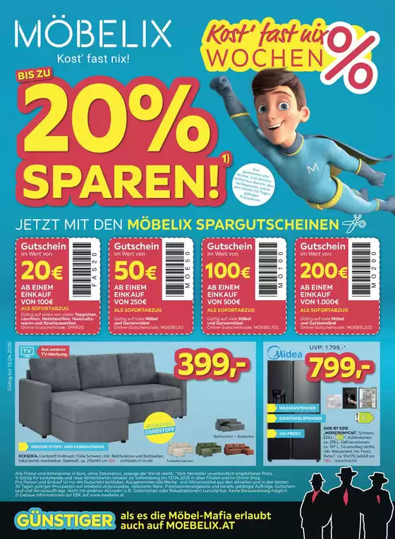 Möbelix Katalog | Möbelix flugblatt | 2026-04-08T00:00:00.000Z - 2026-04-13T00:00:00.000Z