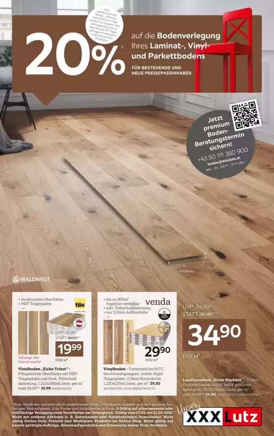 XXXLutz Katalog | Unsere besten Deals für Sie | 2026-04-07T00:00:00.000Z - 2026-04-21T00:00:00.000Z