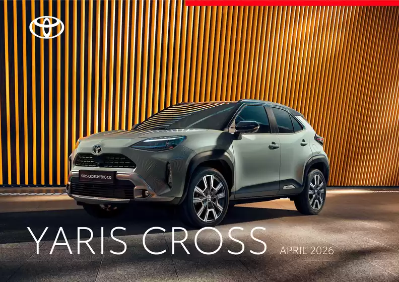 Toyota Katalog | Yaris cross | 2026-04-01T00:00:00.000Z - 2026-04-30T00:00:00.000Z