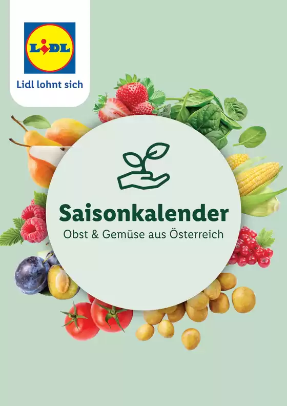 Sonderflyer Saisonkalender