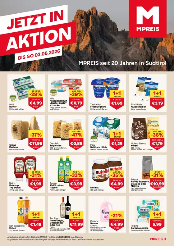 MPreis Katalog in Villach | DM KW17 18 2026 Ansicht | 2026-04-17T00:00:00.000Z - 2026-04-30T00:00:00.000Z