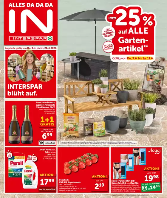 Interspar Katalog in Söding-Sankt Johann | Unsere besten Schnäppchen | 2026-04-19T00:00:00.000Z - 2026-05-03T00:00:00.000Z