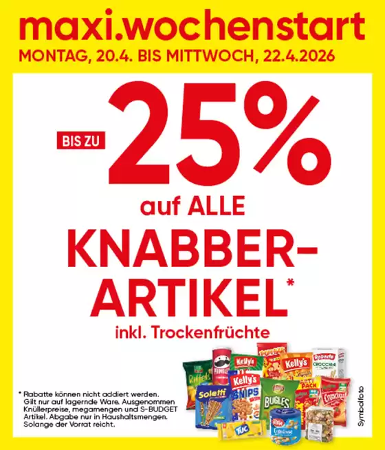 Maximarkt Katalog | Maximarkt flugblatt | 2026-04-20T00:00:00.000Z - 2026-04-22T00:00:00.000Z