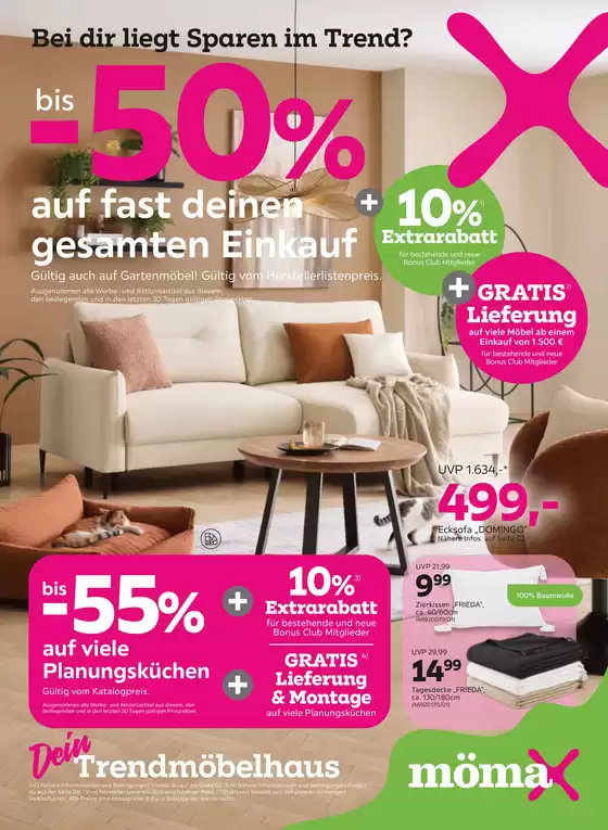 Mömax Katalog in Innsbruck | bis -50 auf fast deinen gesamten Einkauf | 2026-04-21T00:00:00.000Z - 2026-04-27T00:00:00.000Z