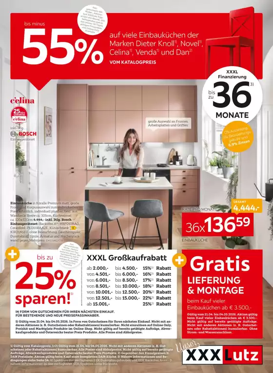 XXXLutz Katalog in Innsbruck | Top-Angebote für alle Schnäppchenjäger | 2026-04-07T00:00:00.000Z - 2026-04-21T00:00:00.000Z