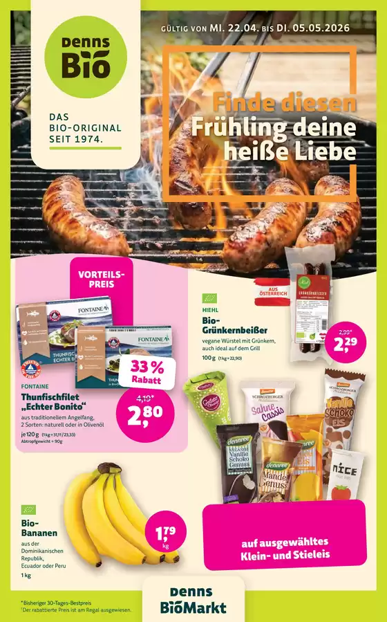 Denn's Biomarkt Katalog in Wolfsegg am Hausruck | Unsere besten Angebote für Sie | 2026-04-22T00:00:00.000Z - 2026-05-05T00:00:00.000Z