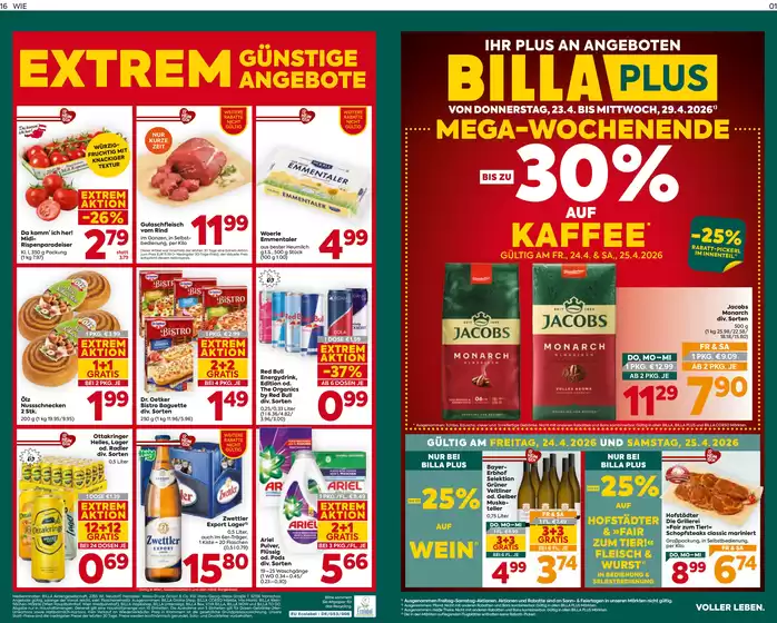 BILLA PLUS Katalog | BILLA PLUS FB KW17 2026 | 2026-04-23T00:00:00.000Z - 2026-04-29T00:00:00.000Z