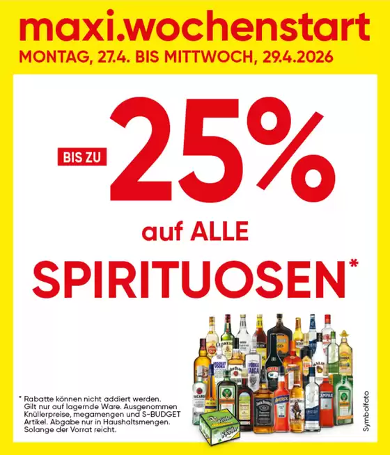 Maximarkt Katalog | Maximarkt flugblatt | 2026-04-27T00:00:00.000Z - 2026-04-29T00:00:00.000Z