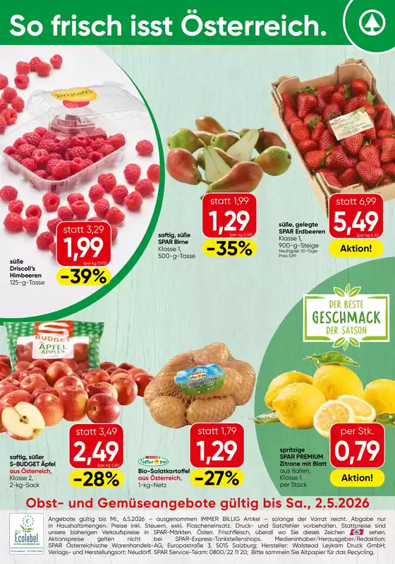 Eurospar Katalog | Große Auswahl an Angeboten | 2026-04-27T00:00:00.000Z - 2026-05-06T00:00:00.000Z