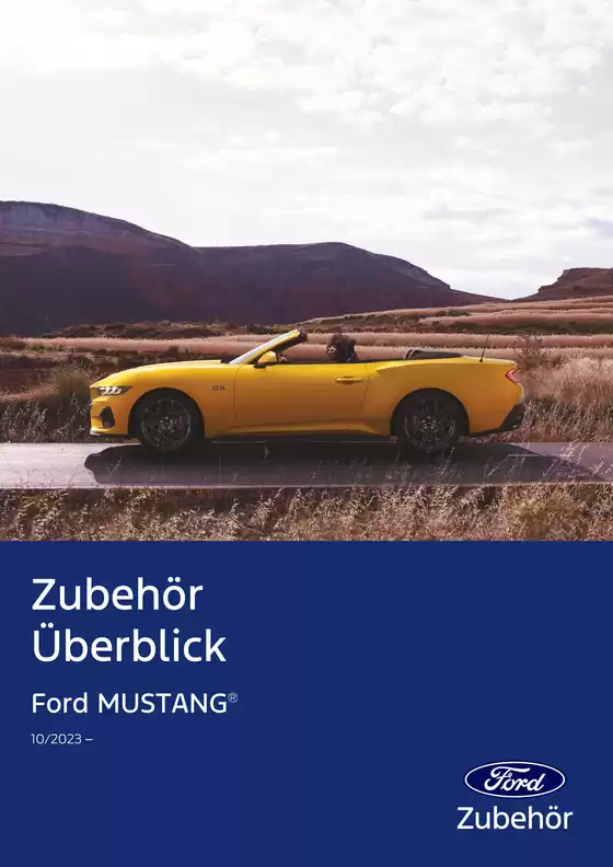 Ford Katalog in Arnoldstein | Customer Quick Guide AUTDE Ford Mustang 10 2023 | 2026-04-27T00:00:00.000Z - 2026-05-11T00:00:00.000Z