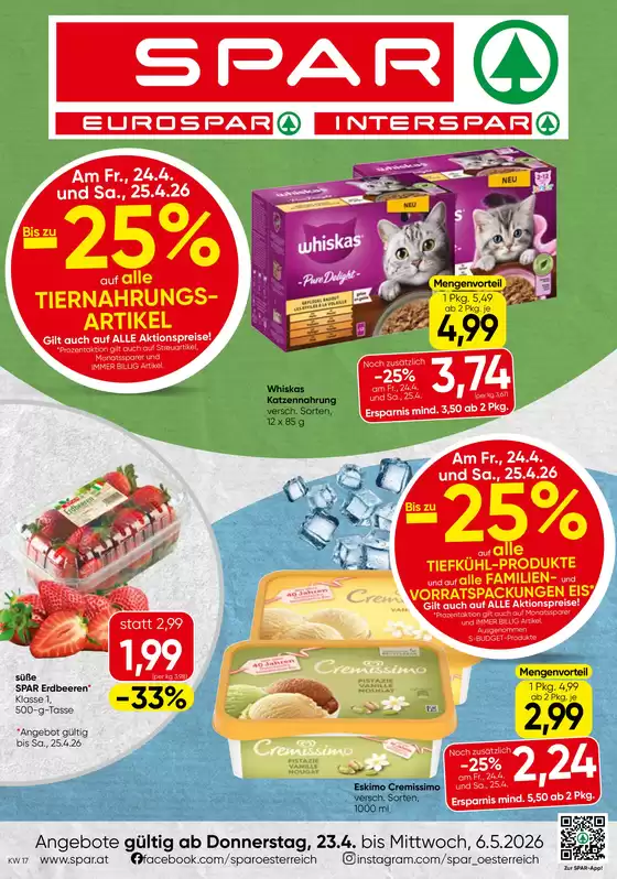 Eurospar Katalog | Jetzt sparen mit unseren Deals | 2026-04-23T00:00:00.000Z - 2026-05-06T00:00:00.000Z