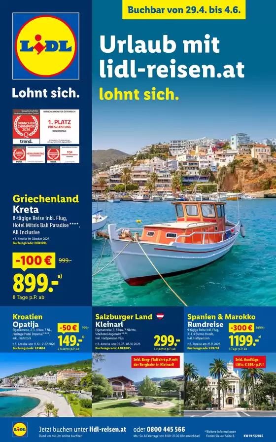 Lidl Katalog | Buchbar ab 29.4. | 2026-04-29T00:00:00.000Z - 2026-06-04T00:00:00.000Z