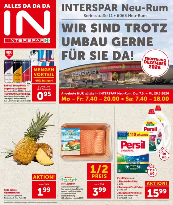 Interspar Katalog in Mischendorf | Exklusive Schnäppchen | 2026-05-07T00:00:00.000Z - 2026-05-20T00:00:00.000Z
